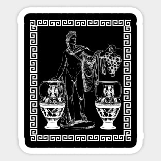 Dionysus.Greek God Sticker